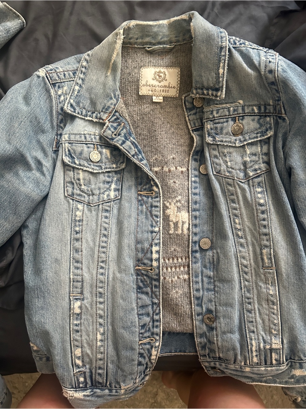 Abercrombie Jean jacket